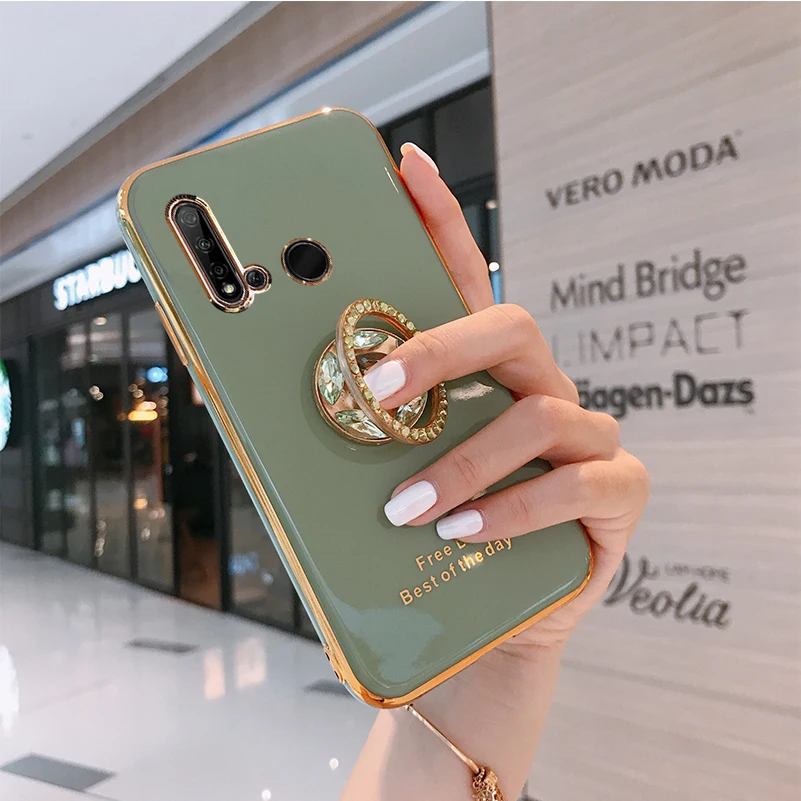 

P 20 Luxury 6D Plating Case For Huawei P20 Lite 2019 Soft TPU Mobile Phone Bag BacK Cover For Huawei nova 5i Silicone Capa