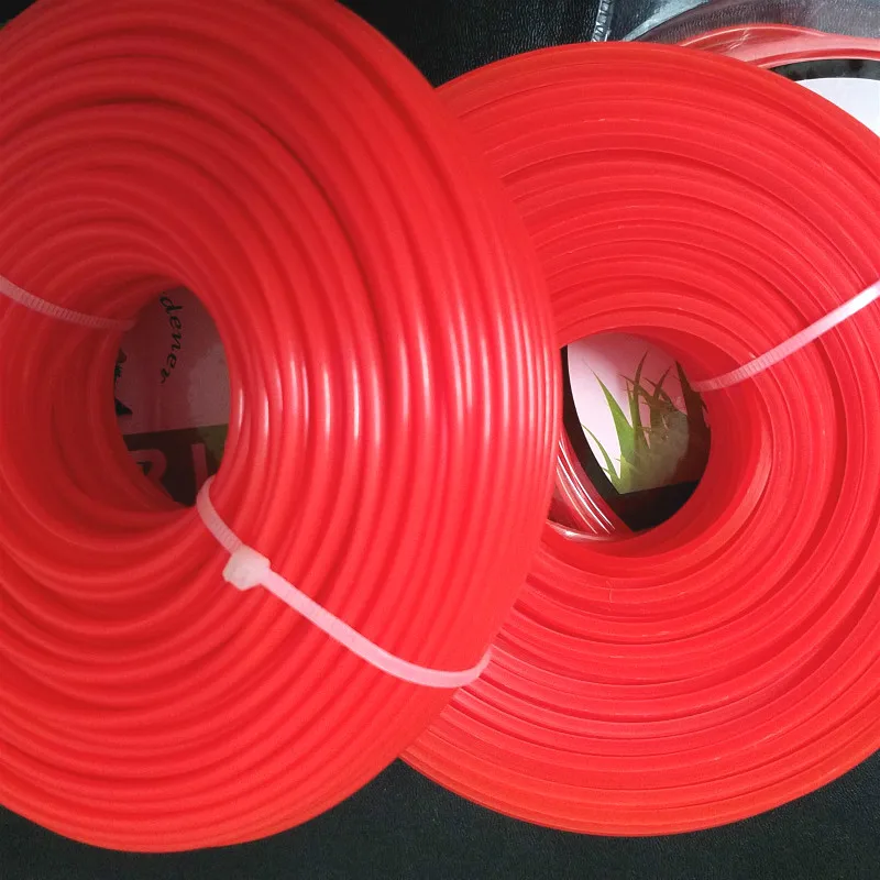 Новый 2 4 мм 1LB триммер Strimmer кусторез нейлоновая веревка шнур Круглый/квадратный
