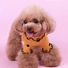 Осенне-зимняя одежда для домашних животных, подвесная полоса с принтом, Дальняя волна, боковое днище с собакой, Рождественская Одежда для собак, одежда для щенков