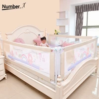 baby bed fence playpen children rails guardrail bed barrier home security fence kids foldable safety protection on bed guardrail