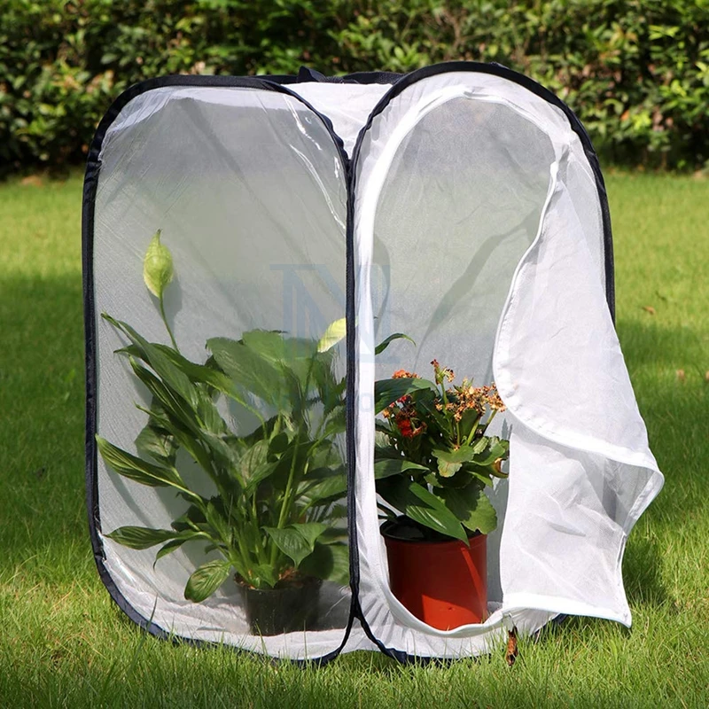 Free Shipping New Folding Plant Isolation Cover Portable Insect Bird Protection Network Butterfly Net Nini Garden Greenhouse | Дом и сад