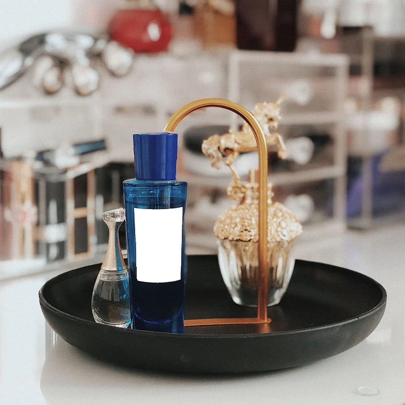 

Нордический минималистский современный круглый портативный лоток для гостиной, крыльца, мелких предметов, настольное хранилище поддон для...