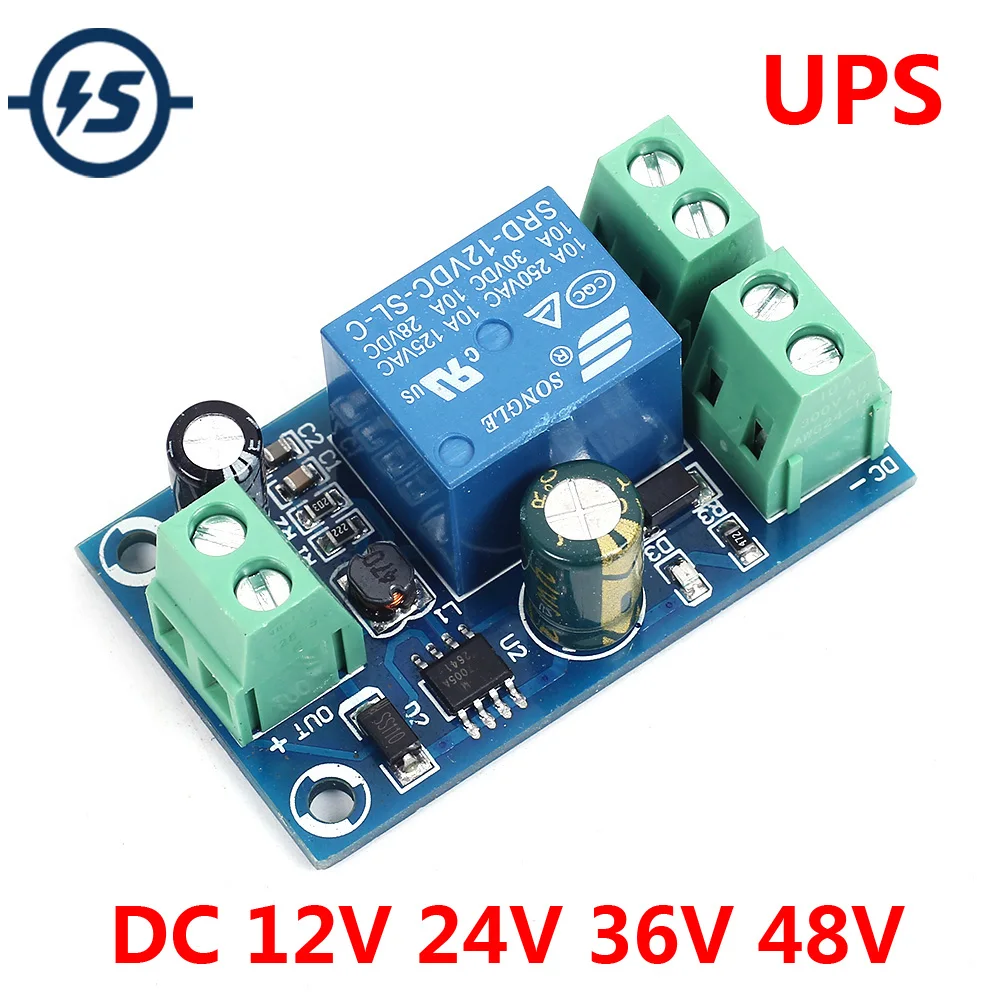 Выключатель питания от аварийного автоматический модуль защиты 12 В до 48 10 А