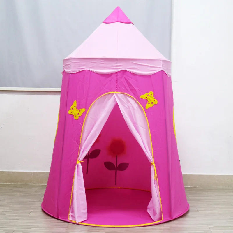 

Children Tent Game House Princess Castle Foldable Portable Indoor Outdoor Play Tent Bedroom Decoration Birthday Present For Kids