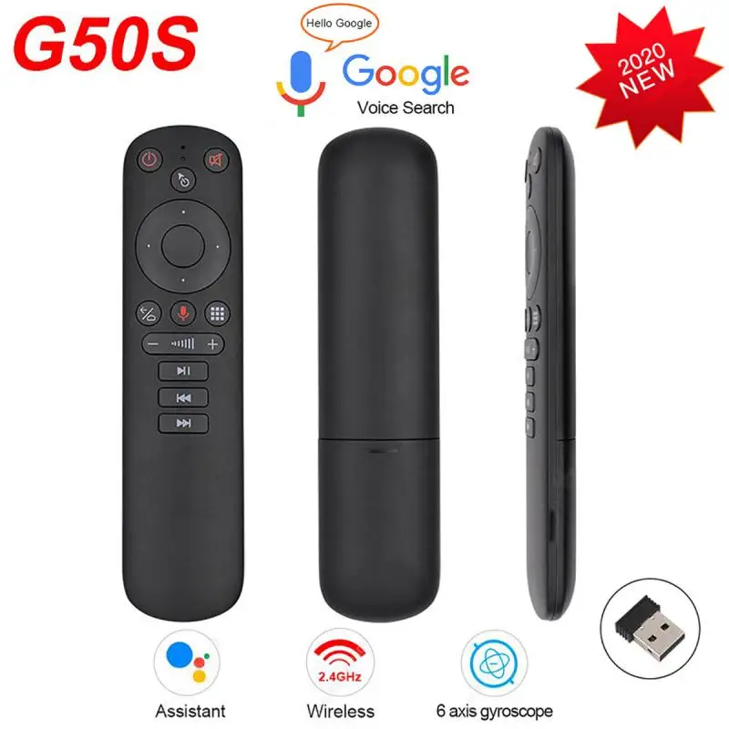 Новинка беспроводная мышь с гироскопом 2 4G Smart Voice Remote Control G50 для X96 Mini H96 X3 Pro Android TV