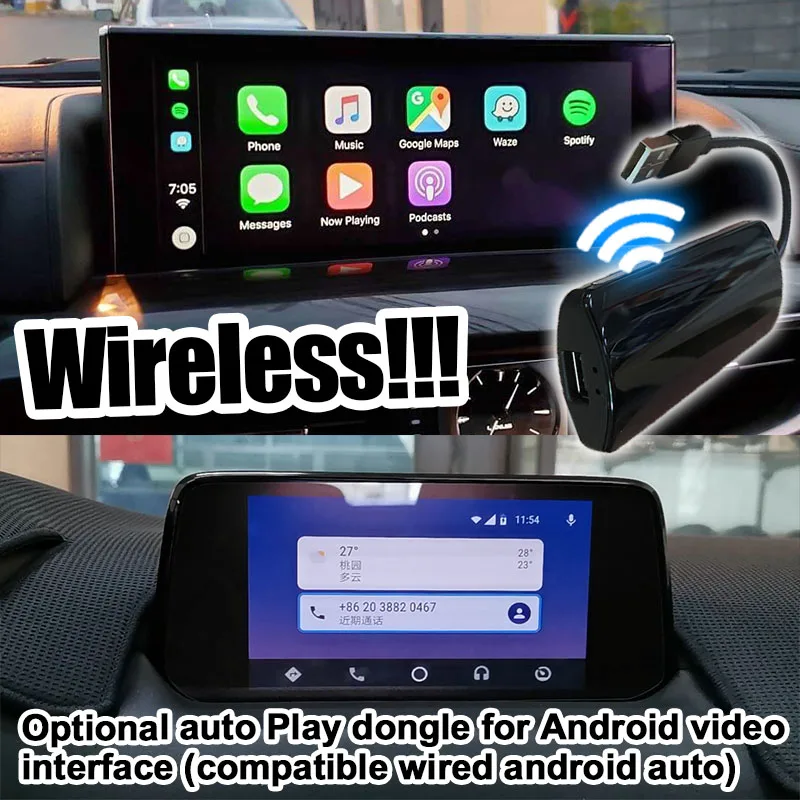 Android/carplay коробка интерфейса для Mercedes benz GLS класс NTG 5 0 GPS навигация видео интерфейс