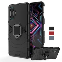 for xiaomi redmi k40 gaming case magnetic ring stand holder shockproof bumper armor phone cover redmi k40 gaming edition case