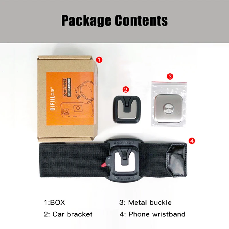 360 Rotatable Wrist Phone Holder Sport Bag Detachable Climbing Hiking Cycling Jogging Gym Cellphone Pouch Running Phone Case