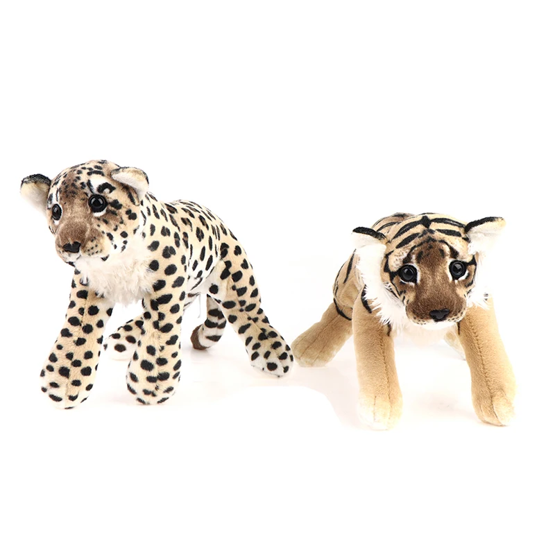 

Soft Stuffed Animals Tiger Plush Toys Pillow Animal Lion Leopard Cute Doll