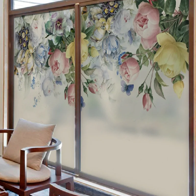 Оконная пленка Szie в европейском стиле на заказ статическая прозрачная