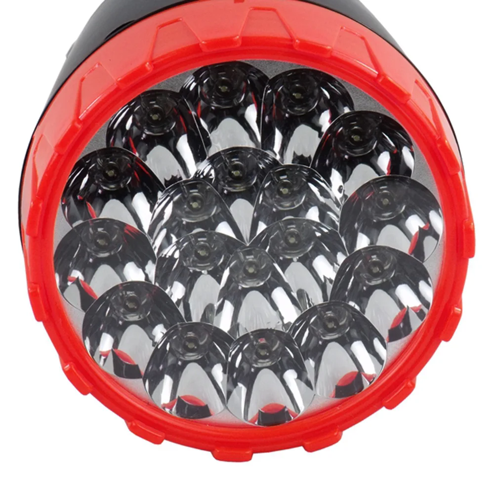 

18 lamp beads rechargeable portable led searchlight, outdoor camping durable lighting multifunctional waterproof searchlight