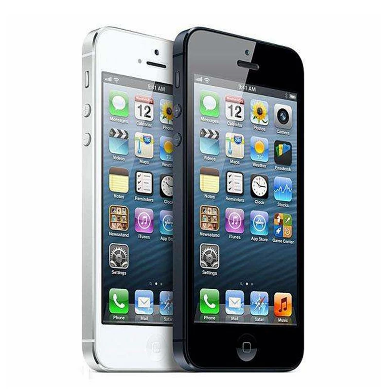 Смартфон Apple iPhone 5 мобильный телефон 16/32/64 Гб ПЗУ экран 4 0 дюйма 8 Мп Wi-Fi GPS IOS Bluetooth 1 3