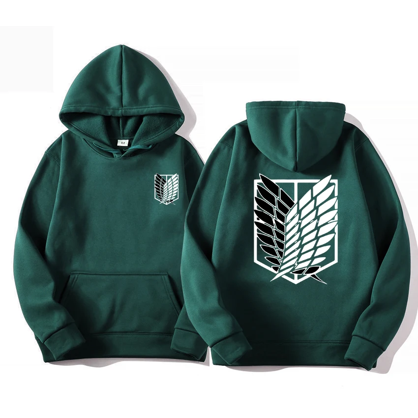 

Attack on Titan Men's Hoodie Anime Hoodies Men Women Streetwear Pullover Harajuku Hoodies Sweatshirt Clothes