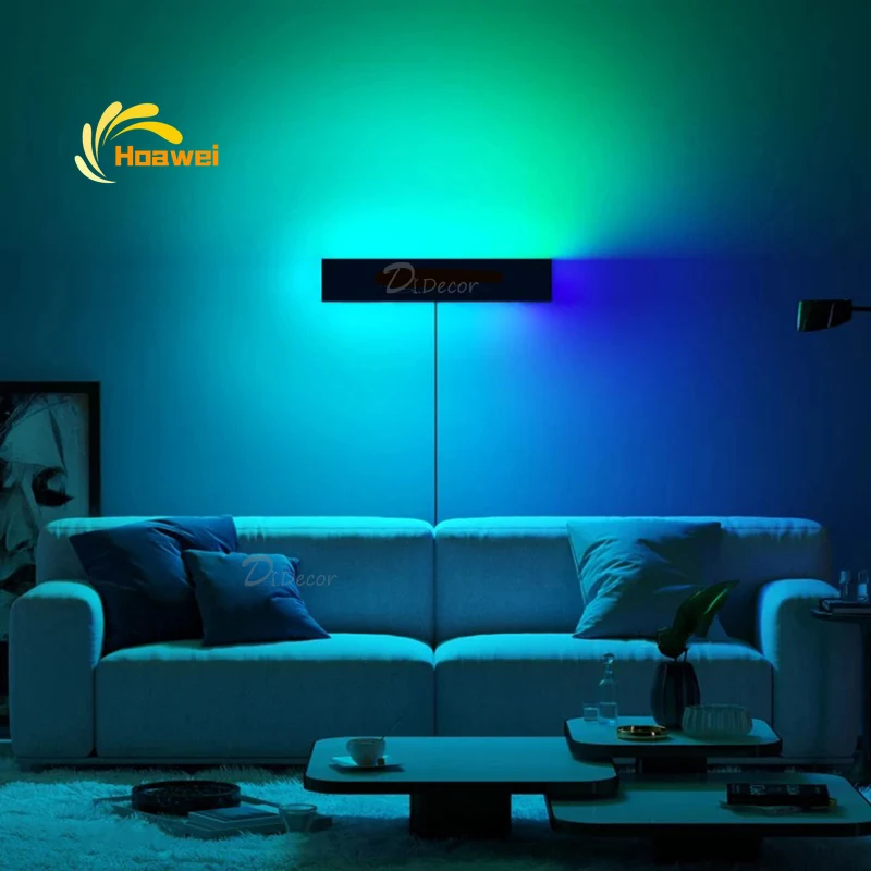 Nordic RGB лампа светодиодный настенный светильник Гостиная Спальня прикроватные