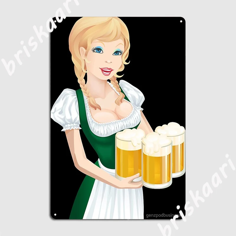Oktoberfest Bavaria Germany Metal Sign Customize Wall Mural Painting Tin sign Poster | Plaques &amp Signs