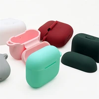 coloful silicone tpu wireless bluetooth compatible earphone case for airpods pro protective cover skin accessories for airpods 3