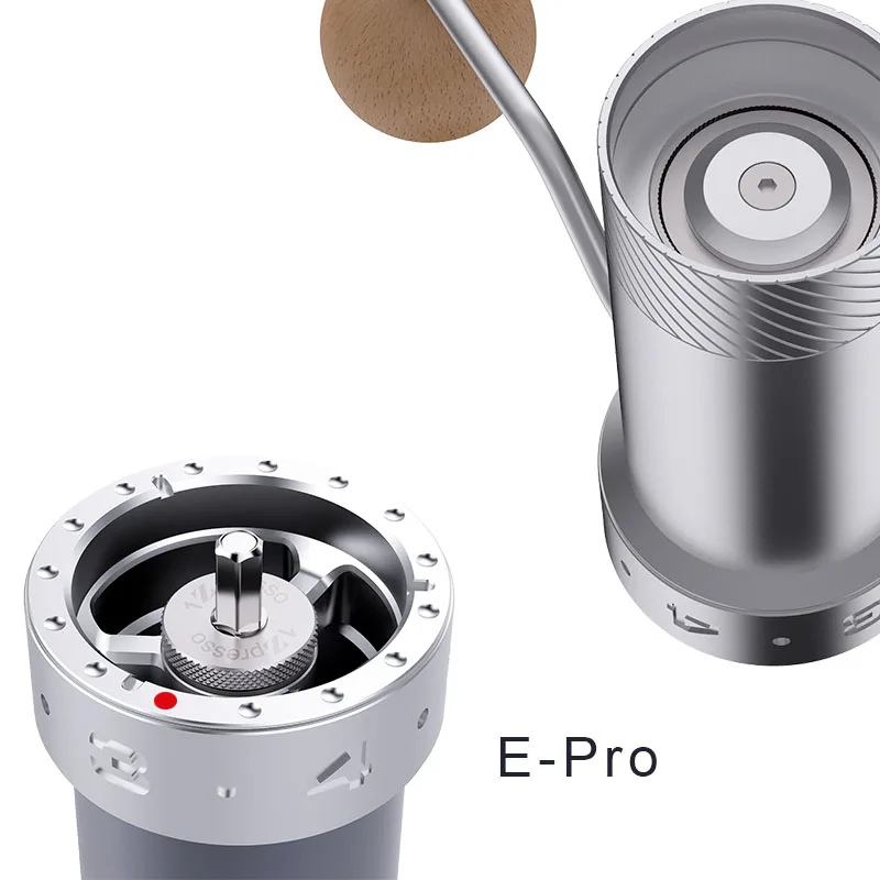 Эспрессо ручная кофемолка супер высокого качества портативная коническая