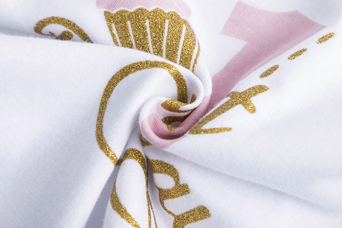 Imcute Детские Юбка для девочек одежда 3 предмета в комплекте футболка с надписью