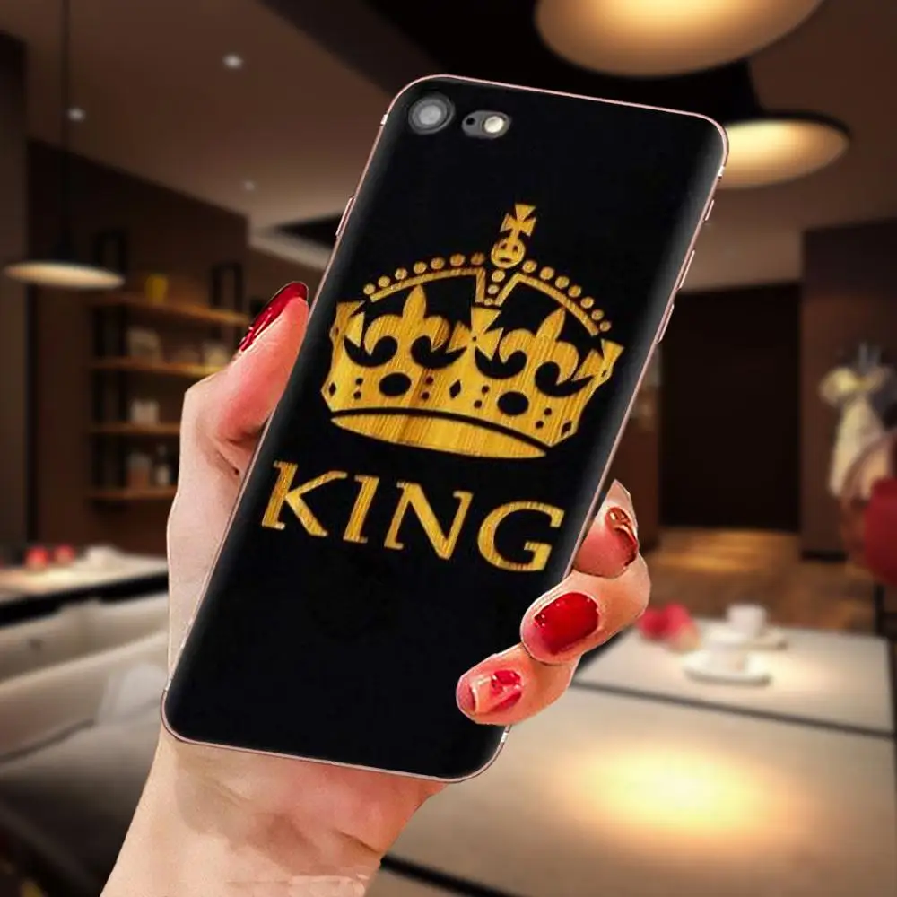 Роскошный чехол King Queen Crown для Huawei Honor Mate Nova Note 20 20s 30 5 5I 5T 7C 8A 8X 9X 10 Pro Lite