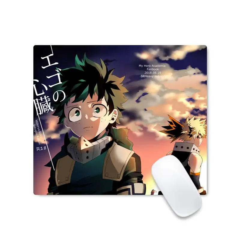 

My hero academia Keyboards Mat Rubber Gaming mousepad Desk Mat Non-slip Cushion Square Thickness 2mm