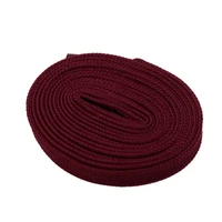 7mm business style deep color mountaineering laces double layer polyester 2021 trendy dark green claret formal lacets