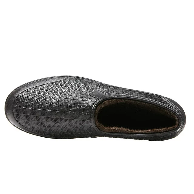 

Rain shoes men anti-slip low help fashion chef shoes waterproof shoes short barrel rain water boots wear-resistant work shoes