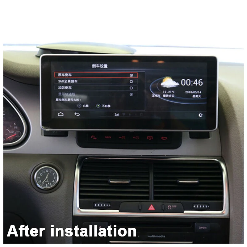 Android 12 CarPlay 6 + 128 ГБ для Audi Q7 4L 2004 ~ 2011 MMI 2G 3G Автомобильный мультимедийный плеер GPS Navi