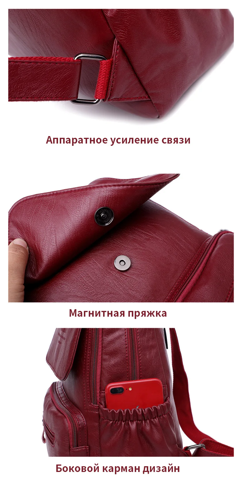 Натуральная Кожа Женщины Рюкзак для Девочки-Подростка Большой Емкости Многофункциональный Школьный Рюкзак Овчины Путешествия mochila