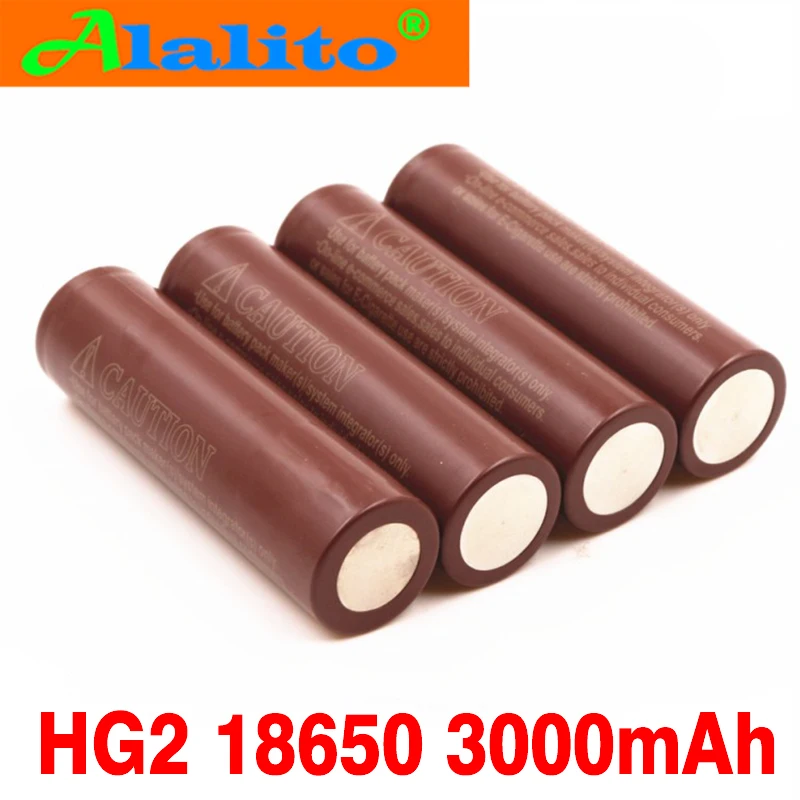 100% оригинал 18650 HG2 3 6 V 3000 mAh батарея для электронной сигареты LG литиевая