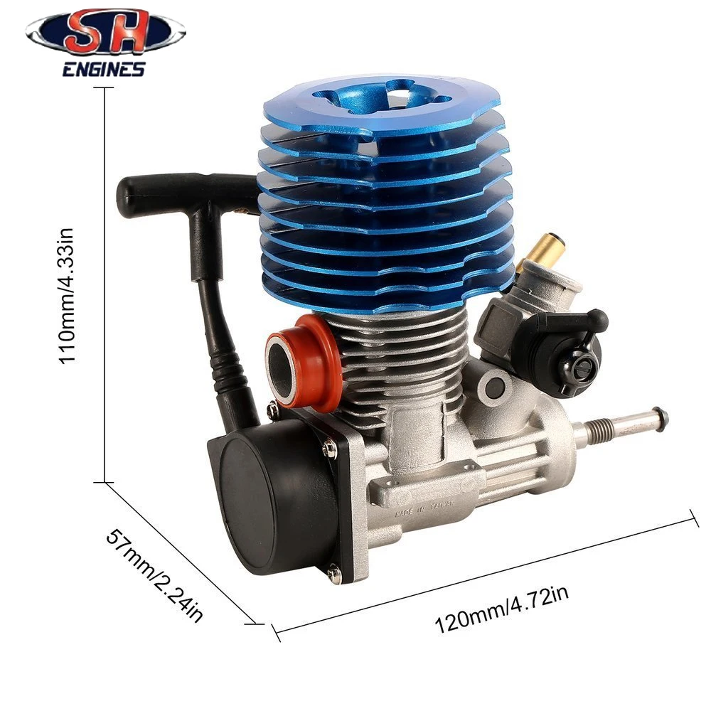 Горячая 1 шт. SH-28 SH 28 Truggy нитро двигатель/CXP двигатель/M28-P3 4.57CC 3.8hp 33000 об/мин боковой
