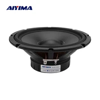 aiyima 1pc 6 5 inch woofer midrange speaker 4 8 ohm 30w waterproof speaker bass home theater pp basin rubber outdoor loudspeaker