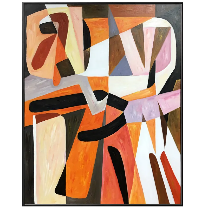 KOWELL ручной Краски ed абстрактная живопись маслом на холсте искусство масляные