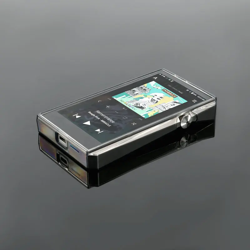 Мягкий прозрачный чехол из ТПУ для iriver Astell & Kern SP2000 с защитой переднего экрана