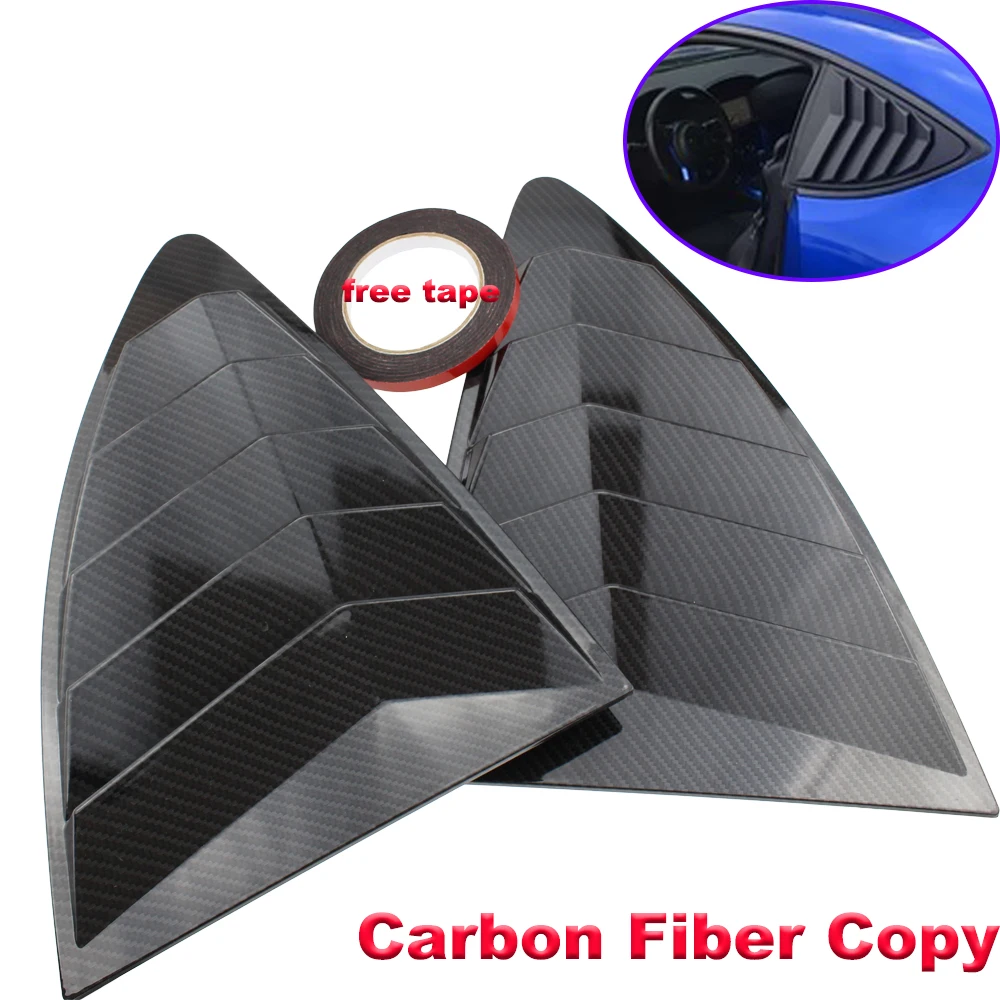 2 шт./компл. оконные жалюзи заднего четверти спойлер панель для Scion FRS for Subaru BRZ Toyota 86