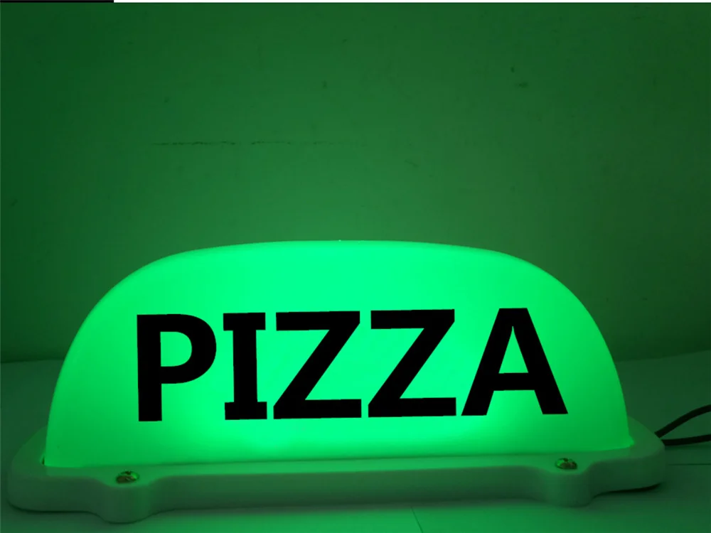 

An LED ceiling light for pizza roof signal light 3M charger line for pizza advertising light ceiling light