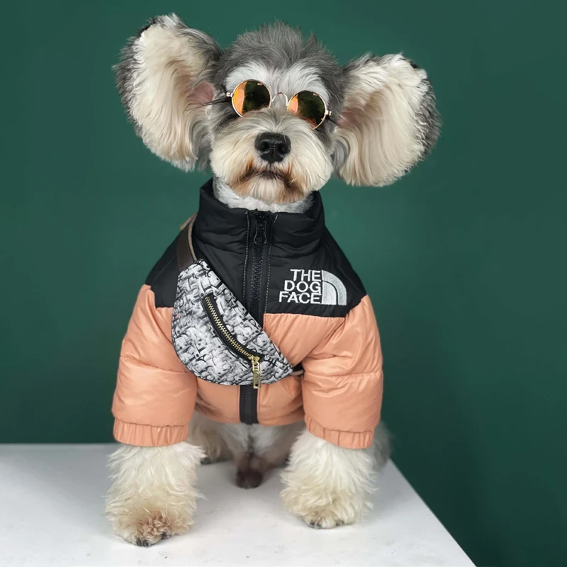 

New Dog Down Jacket Puppy Winter Warm Clothes Dog Soft Jacket Cotton Coat Clothes for Small Dog Yorkies Clothing Pet Supplies