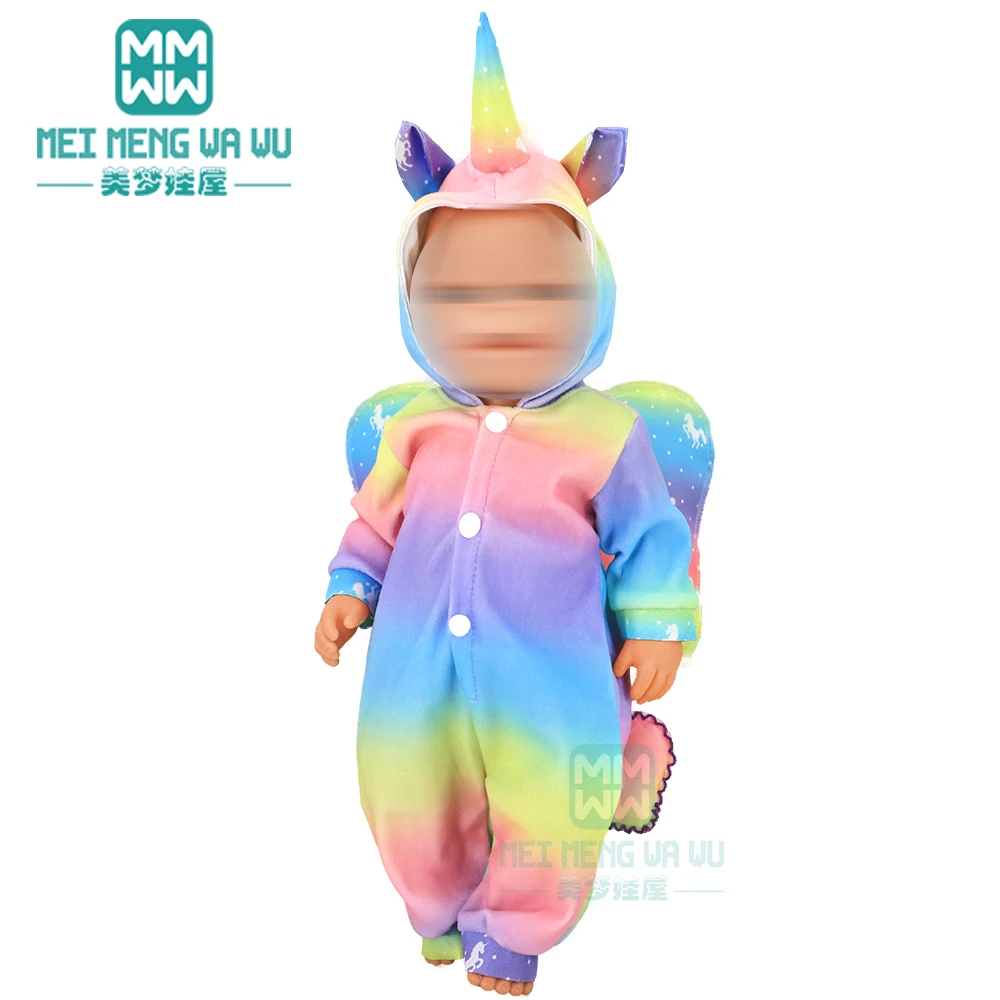 Кукольная одежда для 43-45 см игрушки куклы новорожденного и американской