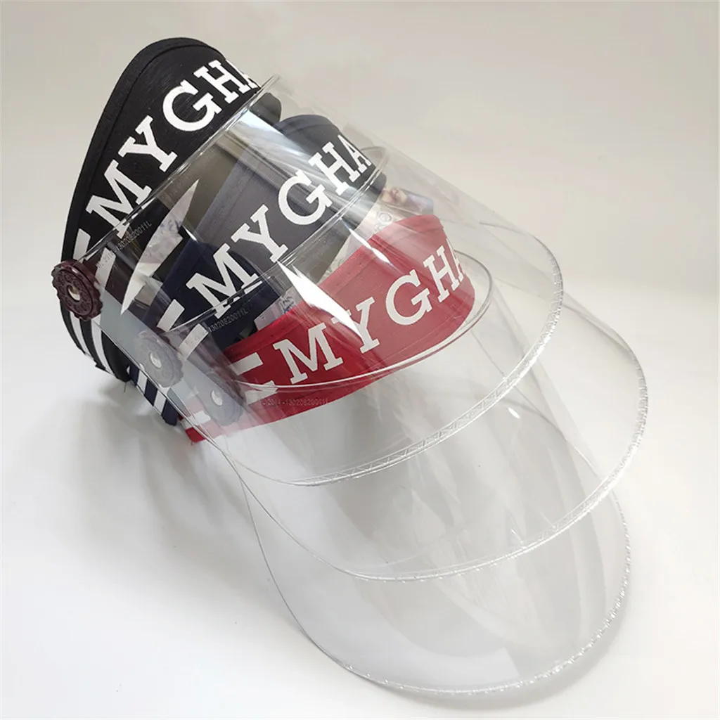 

summer hats for women Anti-spit Protective Peaked Hat Dustproof Cover Baseball Adjustable Cap zonnehoed dames #L35