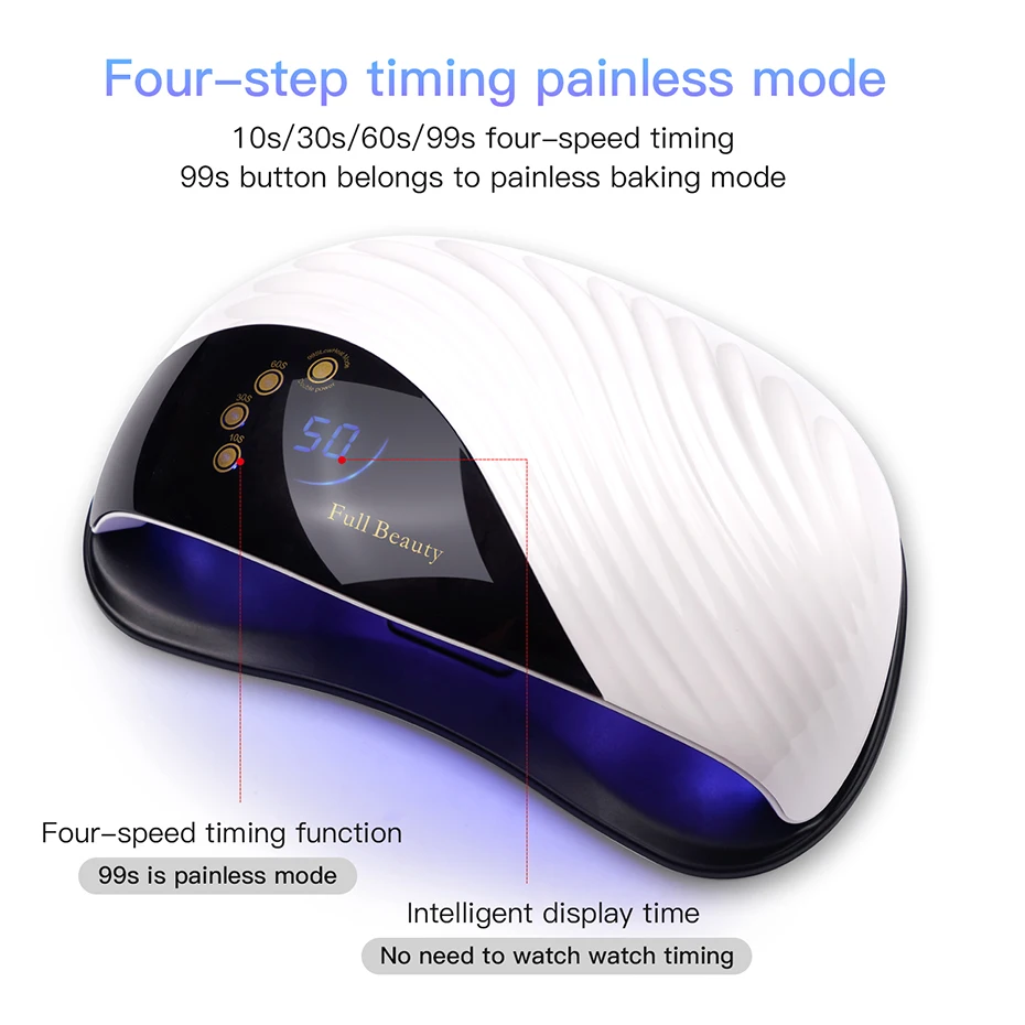 Светодиодная УФ-лампа для ногтей STZ 84 Вт маникюрная сушилка высокой мощности с