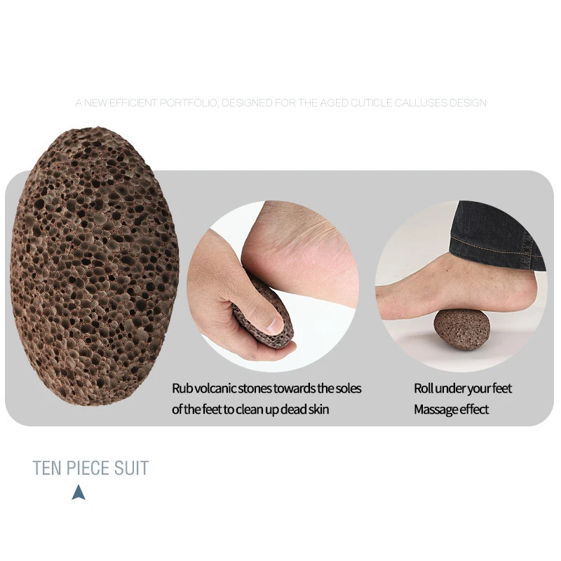 

10PCS Pedicure Kit Rasp Foot File Callus Remover Scraper Nail Care Tool SET