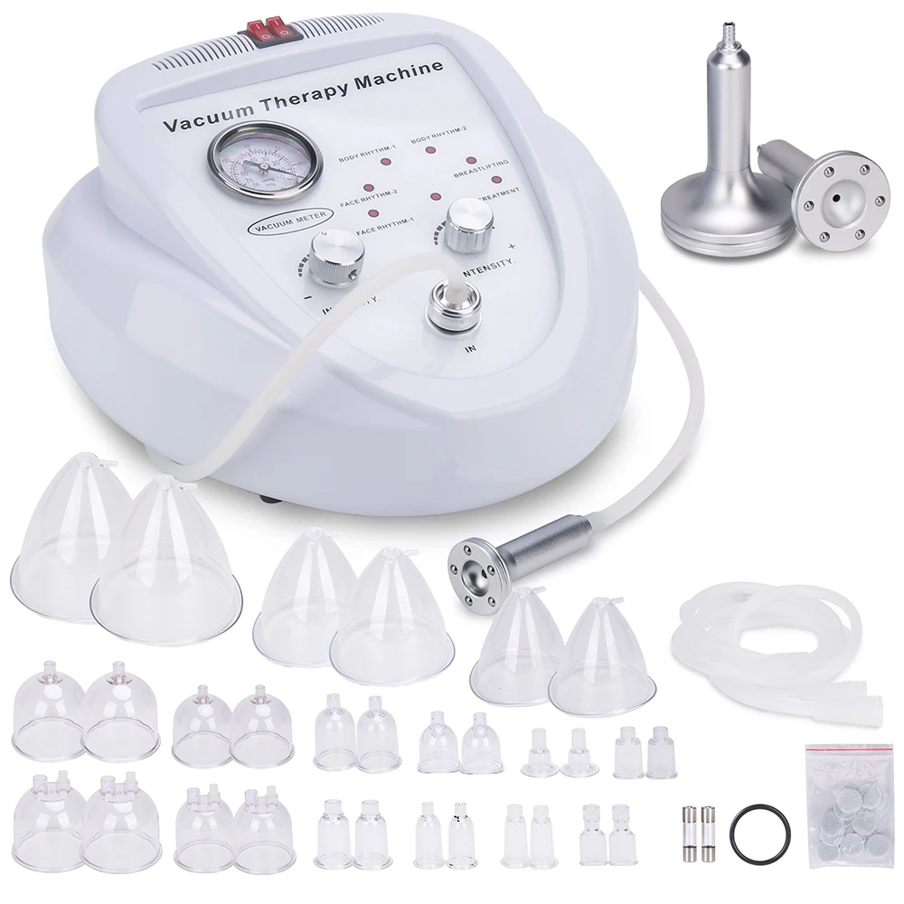 Beauty Star 30 Cups Vacuum Therapy Machine Buttocks Lifter Body Shaping Breast Enlargement Butt Lifting Machine Hip Enhancer