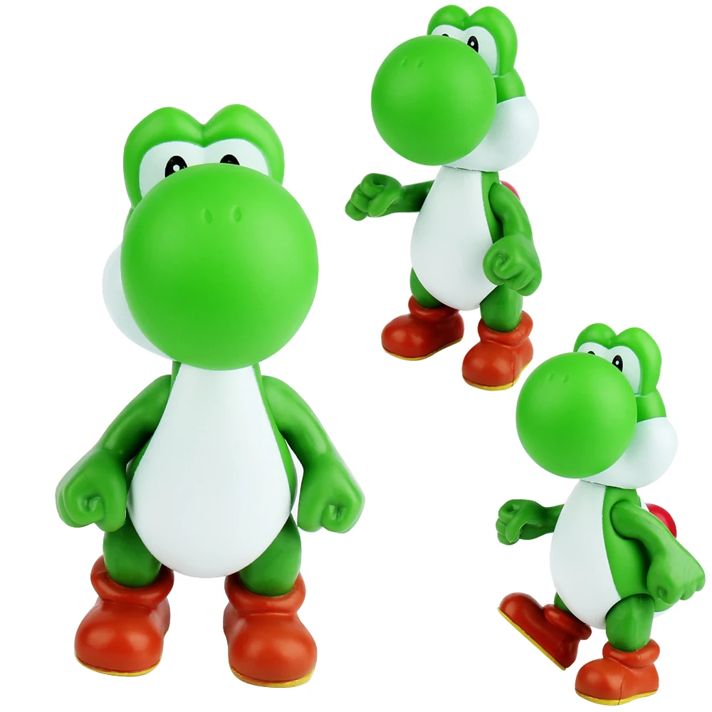 Фигурки супер Mario Bros Yoshi ПВХ 12 см игрушки для детей подарок на день рождения |