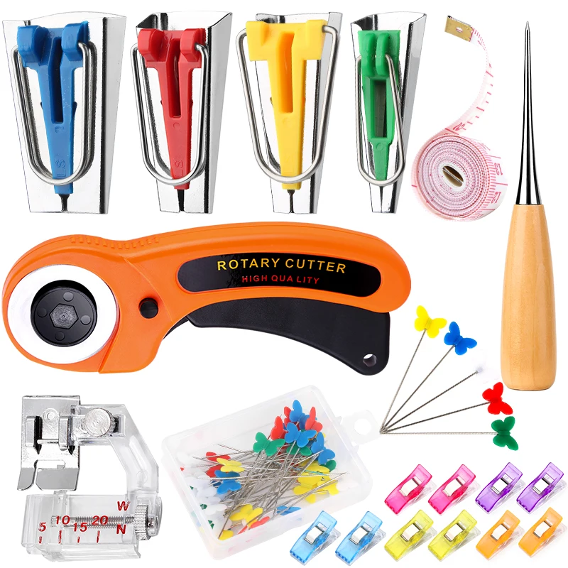 Imzay косая бейка производители набор швейная ткань Набор для изготовления чайник