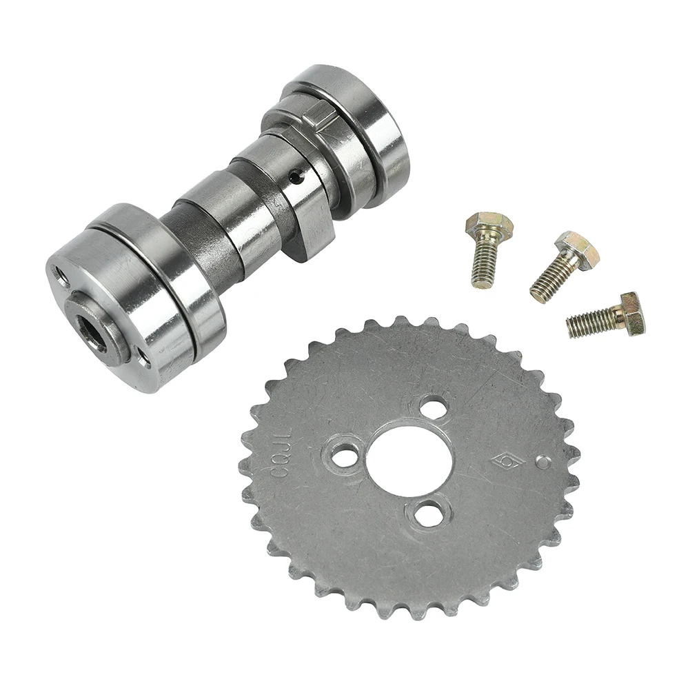 

Motorcycle Camshaft And 32T Cam Sprocket For 52.4mm Bore Lifan 125cc Horizontal Engines Dirt Pit Bike Monkey Atv Quad Go Kart