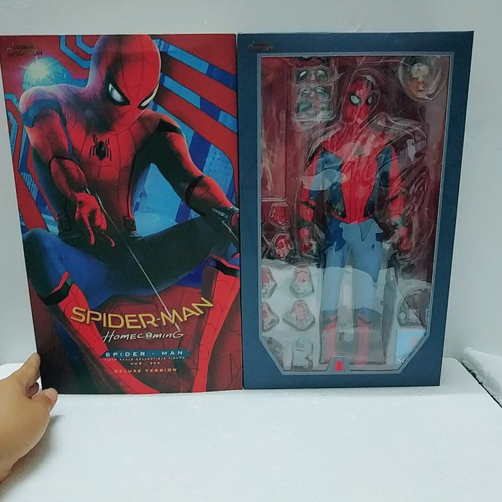 30 см HC горячие игрушки Совместимые Marvel Мстители Человек-паук супергерой BJD подвижные суставы фигурка модель игрушки кукла для подарка