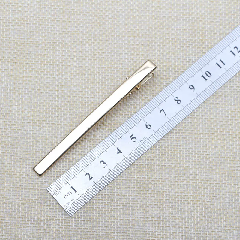 20 шт./лот заколка Аллигатор родий золото черный базовый цвет заколки для волос