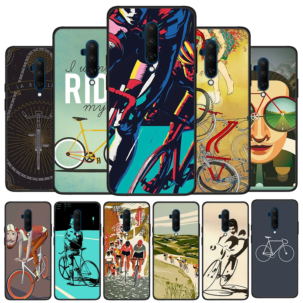 

BIKE CYCLING Silicone Cover For OnePlus Nord CE 2 N10 N100 9 9R 8T 7T 6T 5T 8 7 6 Plus Pro Phone Case Shell