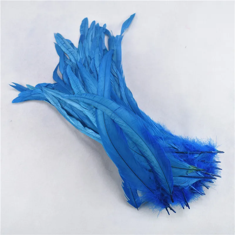 Wholesale 50pcs/Lot Rooster Tail Feathers for Crafts 12-14&quot /30-35cm Natural Wedding Decoration Plumas | Дом и сад