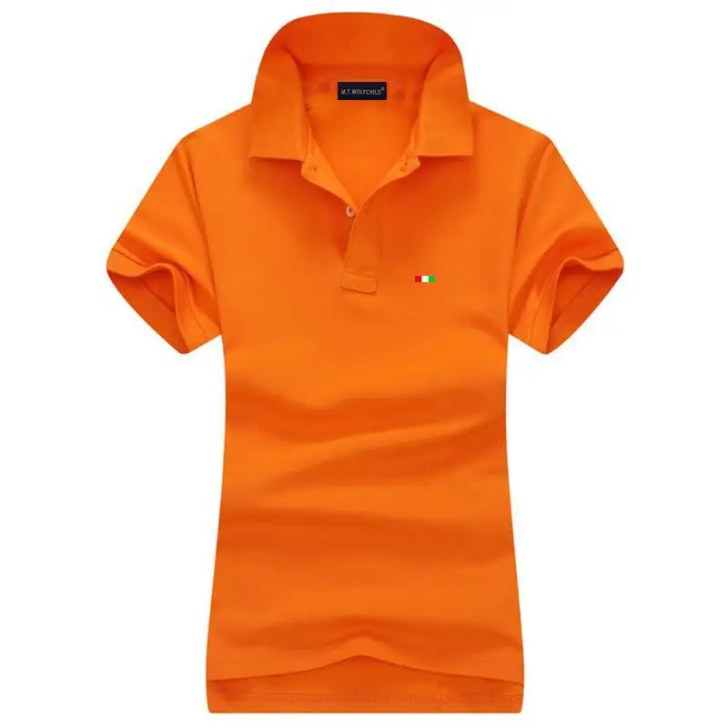 Женские футболки-поло с коротким рукавом повседневные облегающие топы из 100%