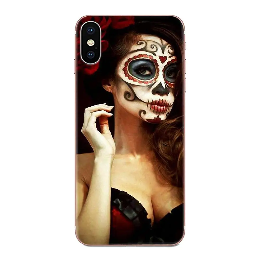 Catrina красивая Роза девушка для huawei Honor mate 7 7A 8 9 10 20 V8 V9 V10 G Lite Play Mini Pro P Смарт чехлы из
